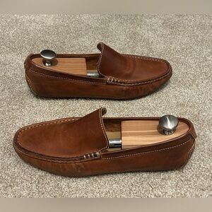 Men's Brown Leather Loafers - Cole Haan C11402 Size 10